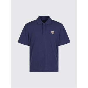 Moncler Polo Shirt Men Blue